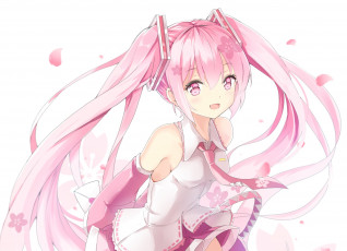 Картинка аниме vocaloid фон взгляд девушка