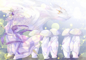 Картинка аниме natsume+yuujinchou тетрадь дружбы