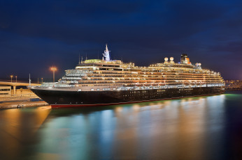 Картинка queen+victoria корабли лайнеры круиз лайнер