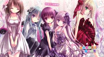 Картинка аниме ro-kyu-bu девочки kashii airi hakamada hinata nagatsuka saki misawa maho minato tomoka арт