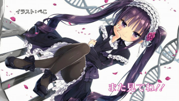 Картинка аниме absolute+duo девочка
