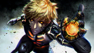 Картинка аниме one+punch+man genos sangrde