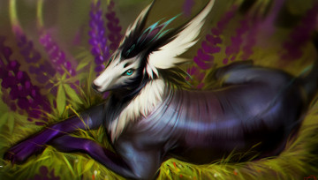 Картинка рисованное животные +сказочные +мифические животное