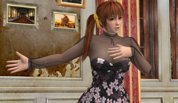 Картинка 3д+графика аниме+ anime девушка взгляд фон