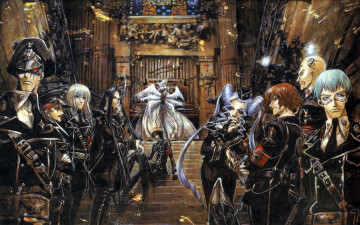 Картинка аниме trinity+blood trinity blood кровь триединства