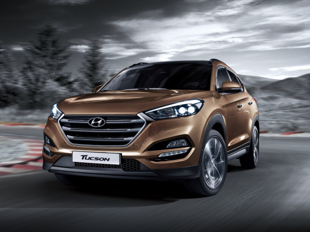Обои картинки фото автомобили, hyundai, tuscon