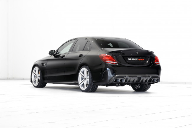 Обои картинки фото автомобили, brabus, 650, 2016г, w205