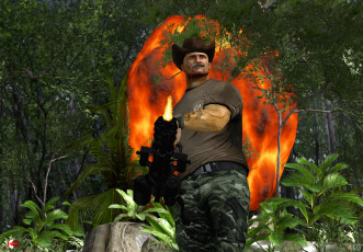 Картинка 3д+графика фантазия+ fantasy мужчина взгляд фон