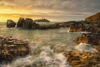 Картинка природа маяки берег море