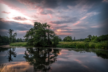 Картинка природа реки озера река лес