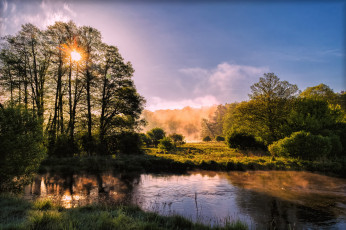 Картинка природа реки озера река лес