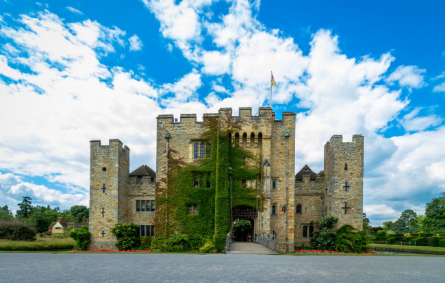 Обои картинки фото hever castle, города, замки англии, замок