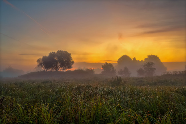 Обои картинки фото природа, восходы, закаты, рассвет