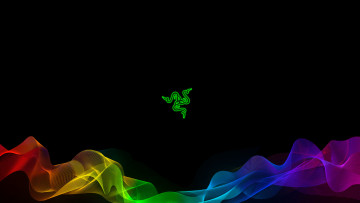 Картинка компьютеры razer фон логотип