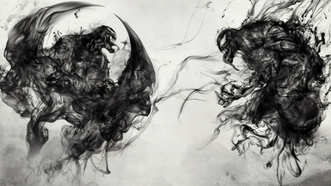 Обои картинки фото рисованное, кино, веном