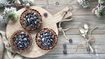 Картинка еда пирожные +кексы +печенье черника кексы