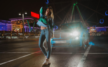 Картинка автомобили -авто+с+девушками bmw x3