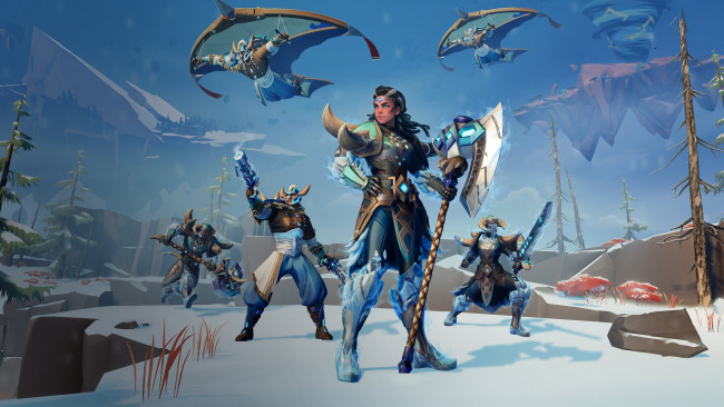 Обои картинки фото видео игры, dauntless