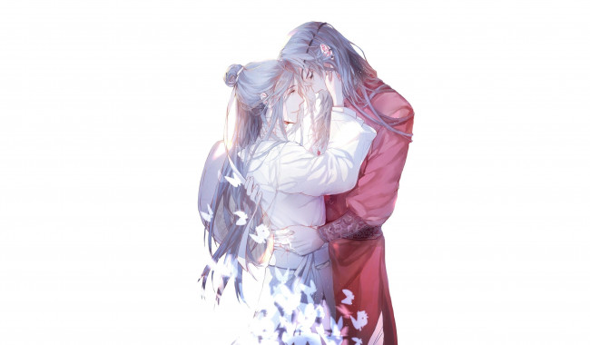 Обои картинки фото аниме, tian guan ci fu, благословение, небожителей, tian, guan, ci, fu, мосян, тунсю