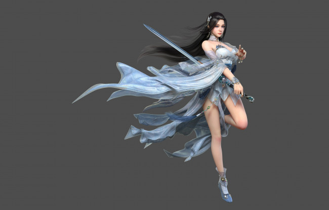 Обои картинки фото 3д графика, фантазия , fantasy, девушка