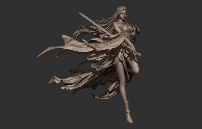 Обои картинки фото 3д графика, фантазия , fantasy, девушка