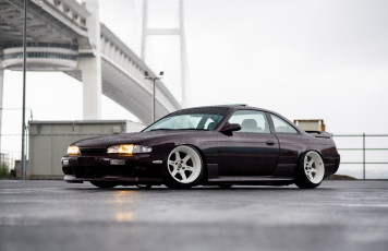 Картинка nissan+silvia+s14 автомобили nissan datsun silvia s14 zenki stance