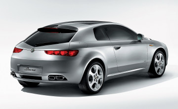 Картинка alfa+romeo+brera автомобили alfa+romeo серебристый