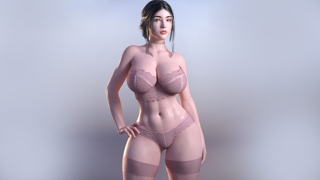 Обои картинки фото 3д графика, люди , people, красивая, девушка