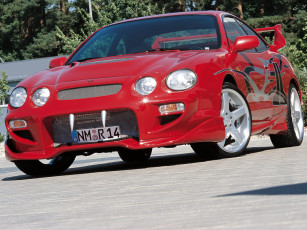 Картинка toyota celica автомобили