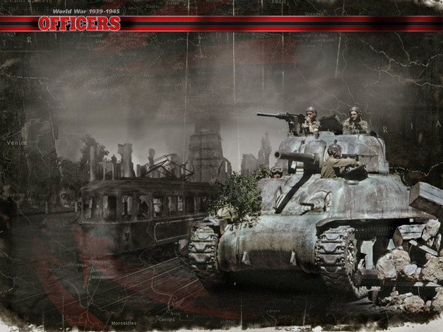 Обои картинки фото офицеры, видео, игры