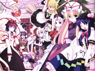 Картинка аниме touhou