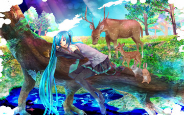 Картинка аниме vocaloid