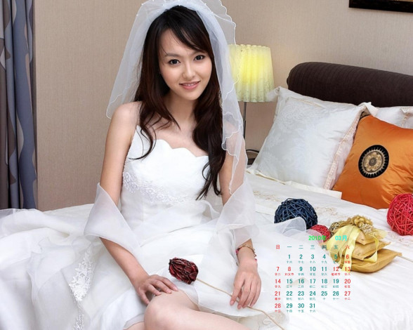 Обои картинки фото календари, девушки