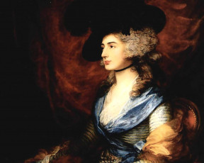 обоя томас, гейнсборо, портрет, миссис, сары, сиддонс, актрисы, рисованные, thomas, gainsborough