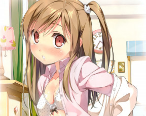 Картинка аниме kantoku artbook девушка