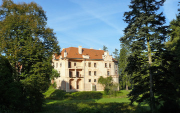 Картинка города дворцы замки крепости замок деревья