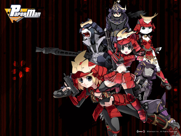 Обои картинки фото аниме, paperman