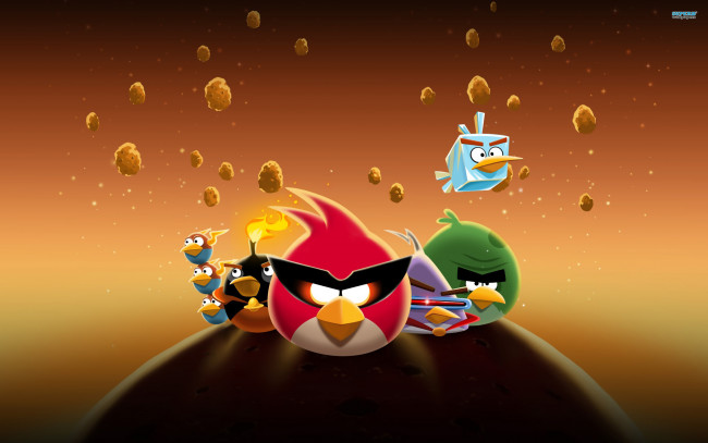 Обои картинки фото видео, игры, angry, birds