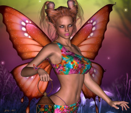 Картинка 3д графика elves эльфы where faeries camp