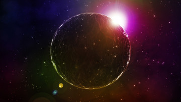 Картинка космос арт планета