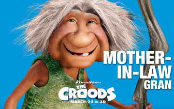 Картинка the croods мультфильмы семейка крудс