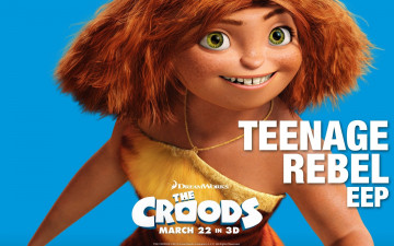 Картинка the croods мультфильмы семейка крудс