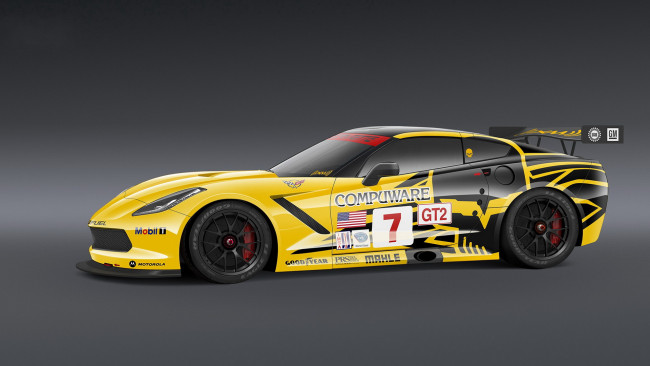 Обои картинки фото автомобили, corvette, c7r