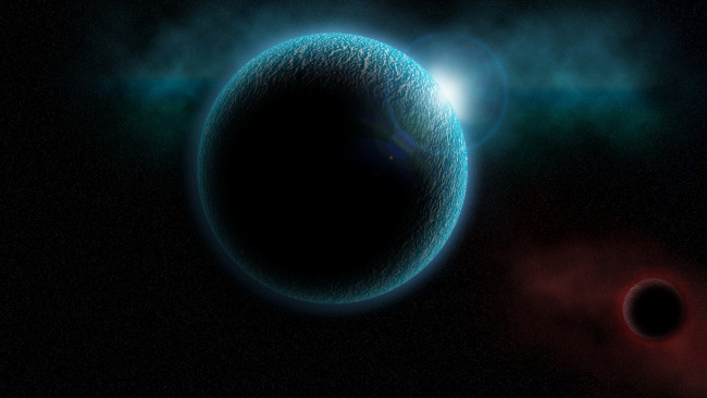 Обои картинки фото космос, арт, планеты