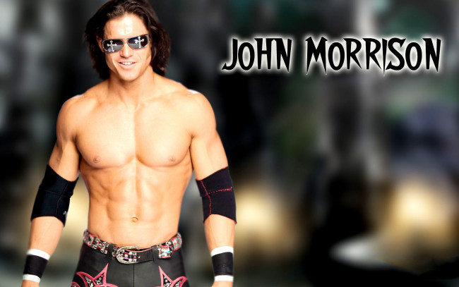 Обои картинки фото спорт, wwe, реслинг, мускулатура, джон, моррисон
