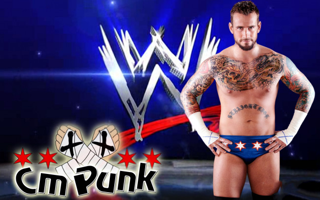 Обои картинки фото спорт, wwe, торс, мускулатура, тату, реслинг