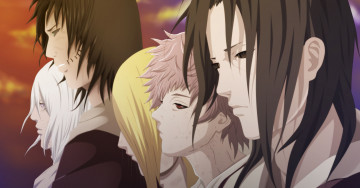 Картинка аниме naruto персонажи учиха итачи парни какузу