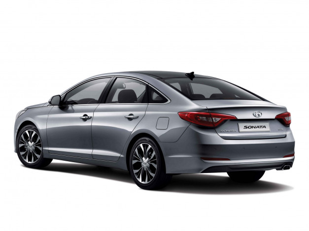 Обои картинки фото автомобили, hyundai, 2014г, sonata