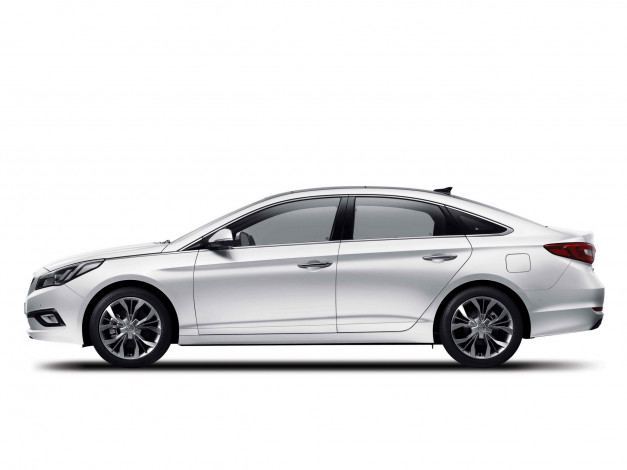 Обои картинки фото автомобили, hyundai, 2014г, sonata