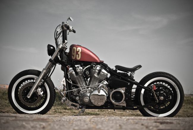 Обои картинки фото xv1600, мотоциклы, customs, bobber
